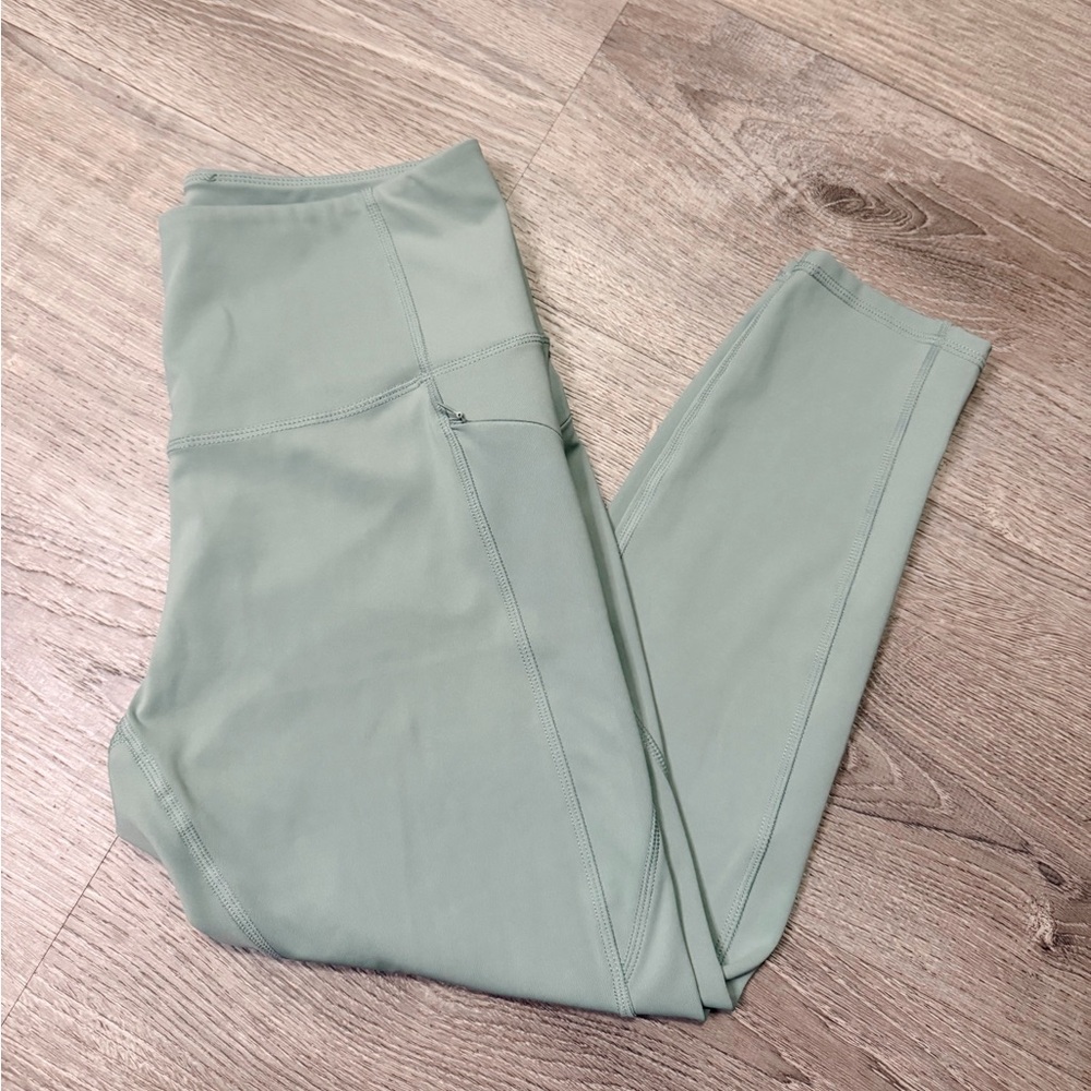 •MOVE THEOLOGY• SAGE GREEN LEGGINGS